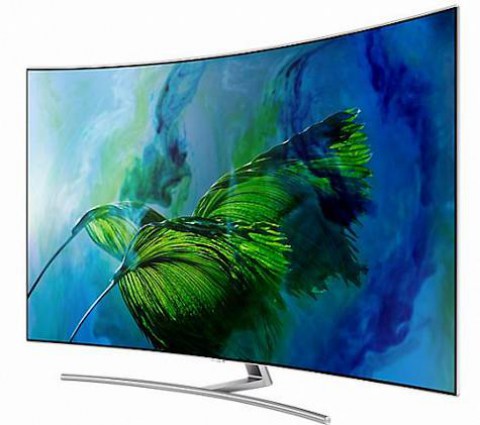 Телевизор LED Samsung 139,7 см QE55Q8CAMUXRU серебристый 1-431 Баград.рф